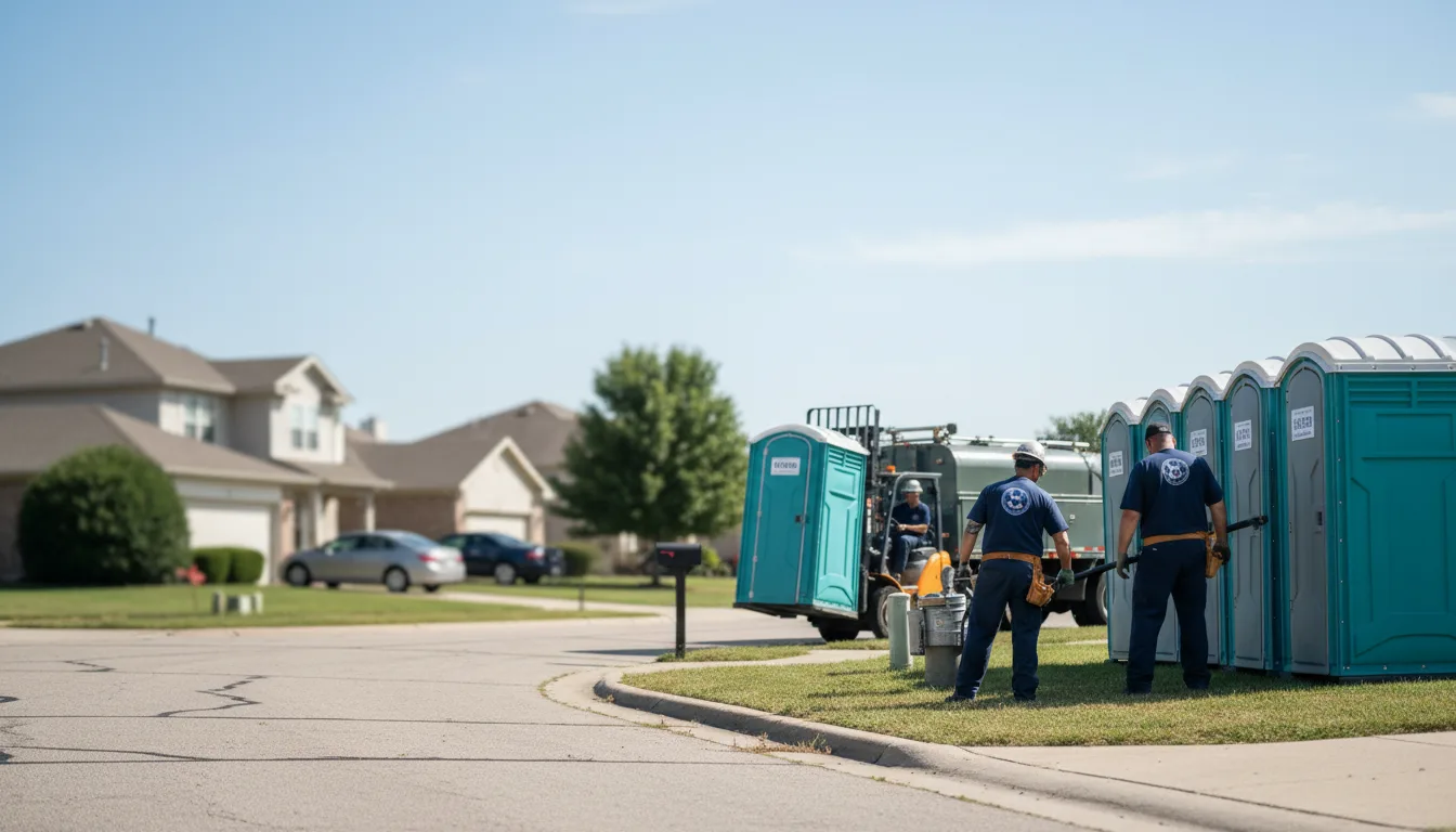 Porta Potty Rental in Booker, TX near me